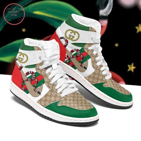 jordan 1 gucci shoes.